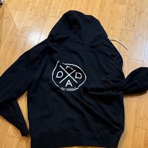 Black Hoodie by Tiny Trucker Co